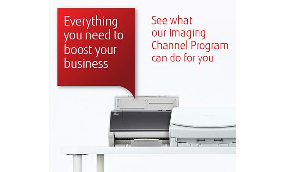 Fujitsu - See what our imaging channel program banner